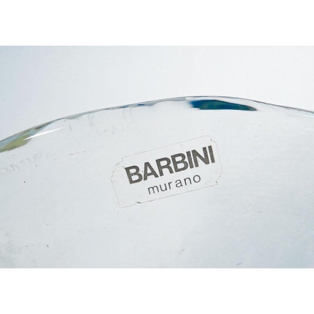 Blown Glass Sculpture by A. Barbini For Sale - Image 9 of 18