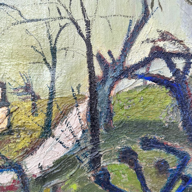 André Derain, Fauvist Rural Landscape, 1950s, Oil on Canvas For Sale - Image 9 of 18
