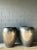 Vintage Boho Monumental Glazed Ceramic Planters - A Pair For Sale In West Palm - Image 6 of 12