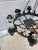 Niermann Weeks Niermann Weeks Regency Style Tole Chandelier For Sale - Image 4 of 11