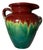 Mid-Century Modern Vintage Drip Style Art Pottery Vase For Sale - Image 3 of 9