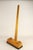Mid-Century Modern Fine Walnut Wood & Green Granite Custom Handcrafted Display Easel Picture Stand For Sale - Image 3 of 15