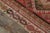 Textile Handwoven Vintage Turkish Kayseri Kilim Rug, Red, Beige-Brown Geometric Pattern For Sale - Image 7 of 8