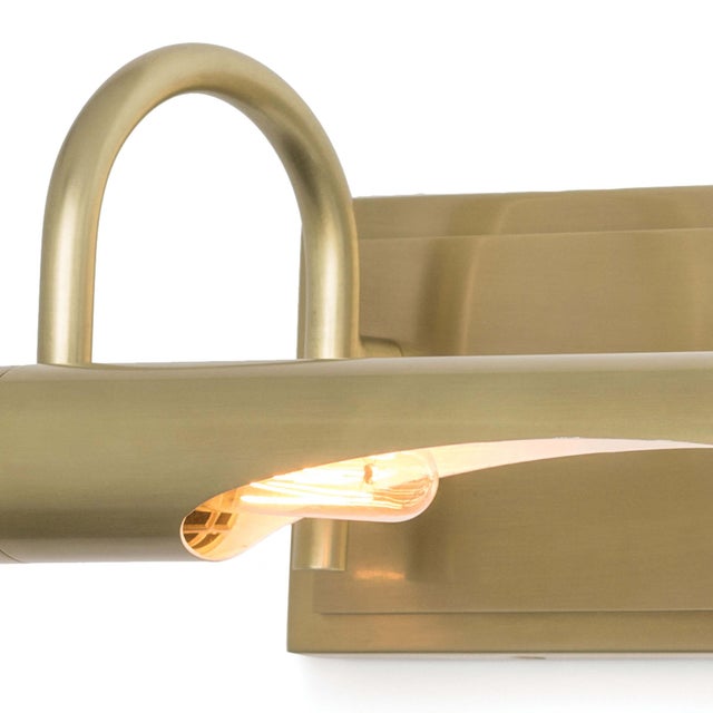 Traditional Regina Andrew Redford Picture Light Large (Natural Brass) For Sale - Image 3 of 5