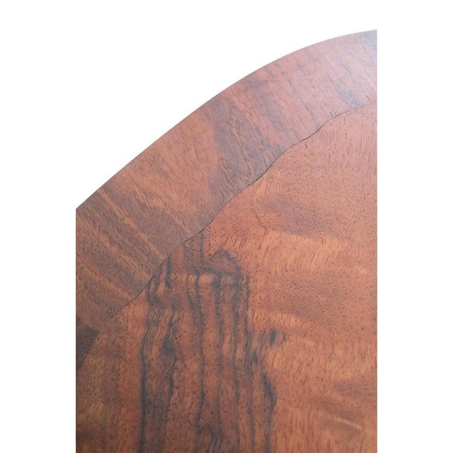 Danish Walnut Side Table by Jørgen Aakjær Jørgensen for Møbelintarsia, 1960s For Sale - Image 12 of 18