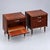 Vintage Nightstands with Brass Details, Set of 2 For Sale - Image 3 of 8
