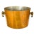 Late 20th Century Williams Sonoma Champagne Ice Bucket, Hammered Copper Made in France by Mauviel For Sale