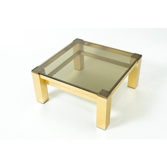 Hollywood Regency Cubist Coffee Table, Italy, 1970s For Sale - Image 3 of 4
