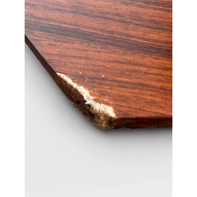 Brown Coffee Table by Luigi Scremin, 1950s For Sale - Image 8 of 12
