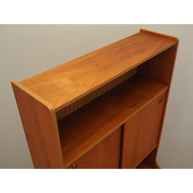 Wood Vintage Danish Teak Bookcase, 1960s For Sale - Image 7 of 18