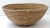 Late 20th Century Late 20c Artisan Handwoven Reed Basket With Natural Finish For Sale - Image 5 of 11