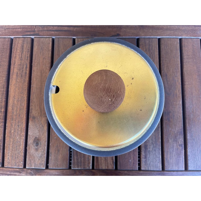 Mid20 th Century Brutalist German Pottery WGP Punch Bowl and Cups - 10pcs For Sale In Santa Fe - Image 6 of 7