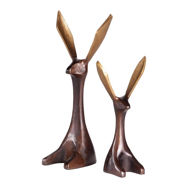 Jackrabbits, Set Of 2 For Sale
