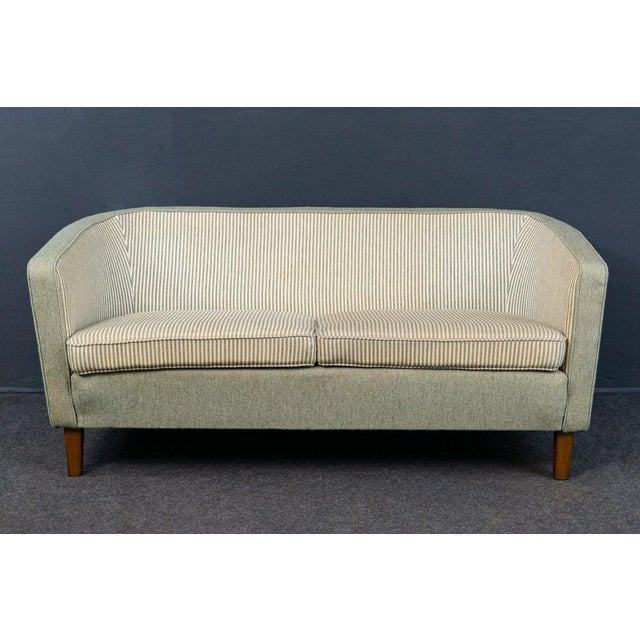 Wood Vintage 20th Century Beech Sofa For Sale - Image 7 of 14