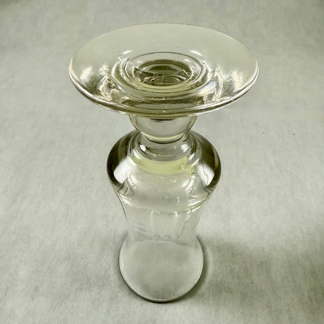 Late 19th C French Hand Blown Absinthe Glasses, Set/6 For Sale - Image 11 of 12