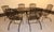Vintage Russel Woodard Primrose Wrought Iron Family Patio Six Chairs and Table, Attributed For Sale - Image 6 of 12