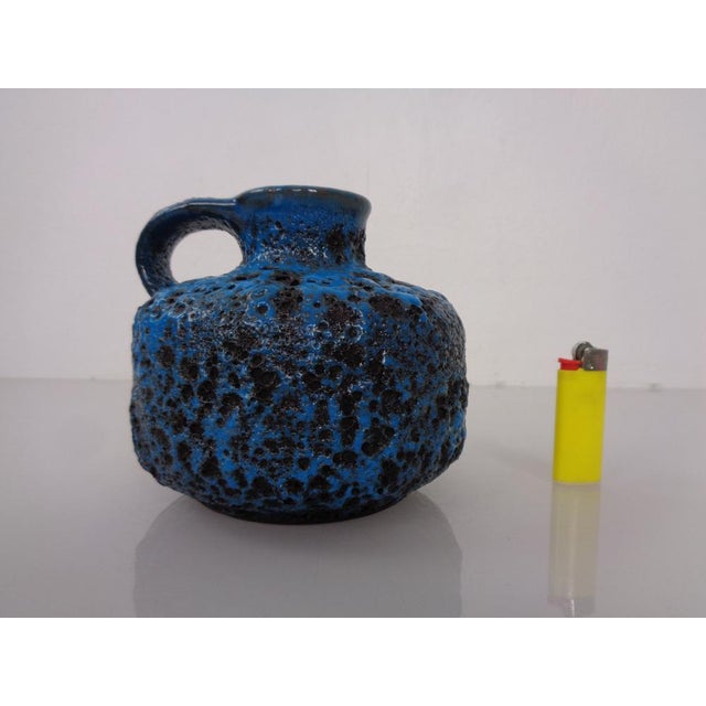 Turquoise ceramic vase from Count Ortenburg in very good condition. I have official proof of authenticity such as vintage...