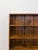 Vintage MCM Solid Walnut Four Shelf Bookcase Shallow Display MidCentury Shelving For Sale In Tampa - Image 6 of 17