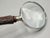 Antique English Sterling & Natural Stag Horn Hand Magnifying Glass For Sale - Image 12 of 12