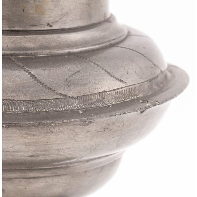 German Pewter Lion Head Motif Pokal Cup, 19th C. For Sale - Image 4 of 7