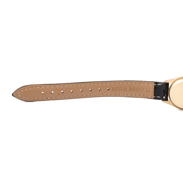 Vintage Ladies Rolex Oyster Perpetual 24mm 6719 14k Yellow Gold Automatic Watch For Sale In Houston - Image 6 of 9