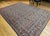 Antique Persian Tabriz Rug, Hand-Knotted Wool, Allover Herati Geometric Pattern, Ivory & Blue, 8x12 For Sale - Image 10 of 12