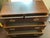 Vintage Mid-Century Walnut Lane Altavista Campaign 3-Drawer Chest For Sale - Image 10 of 11