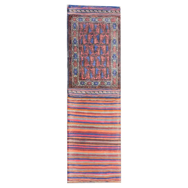Vintage Baluch Runner For Sale - Image 13 of 13