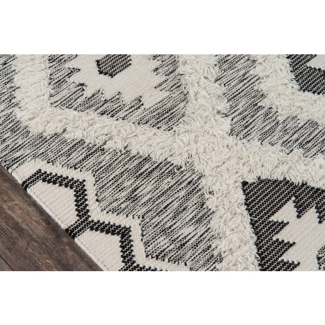 Contemporary Novogratz by Momeni Indio Sierra in Black Rug - 3'X5' For Sale - Image 3 of 8