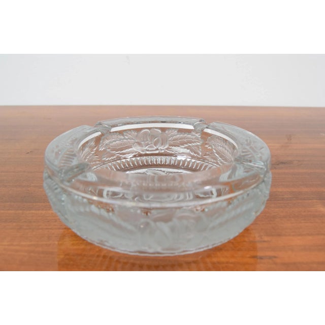 Made in Czechoslovakia Made of Crystal Glass Re-Polished Good Original Condition. Wear consistent with age and use.