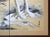 1960s "Winter Landscape With Temple", Showa Era Japanese Silk Byobu Screen For Sale - Image 16 of 18