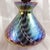 Contemporary Purple Rainbow Iridescent Perfume Bottle For Sale - Image 3 of 6