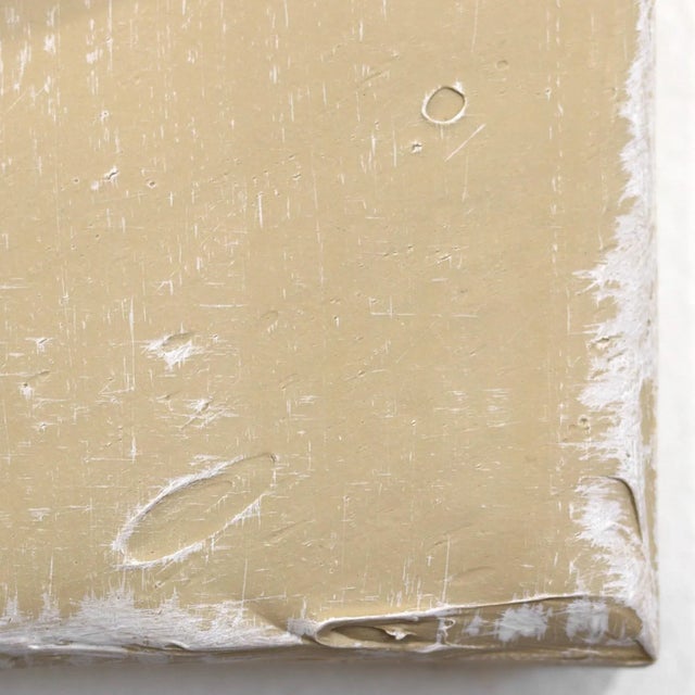 2020s Thick Impasto Textured Minimalist Original Painting "Forces of Nature 20" Original Artwork by Len Klikunas For Sale - Image 5 of 10