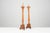 19th Century French Turned Wood Candlesticks, Set of 2 For Sale - Image 6 of 6