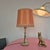 Vintage Table Lamp in Onyx and Brass, 1950s For Sale - Image 11 of 11