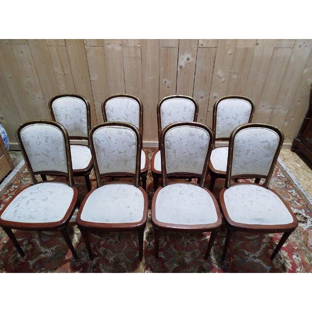 Louis XVI Dining Chairs, Set of 8 For Sale - Image 3 of 12
