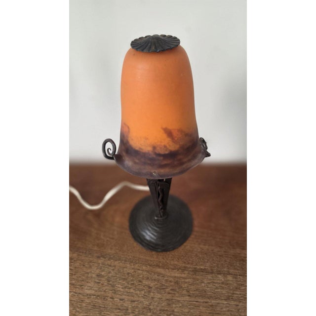 Dimensions: 13 × 5 in (33 × 12.7 cm) Weight: 850 g (1.87 lb) Date: Circa 1930s Origin: France Maker: Degué, signed...