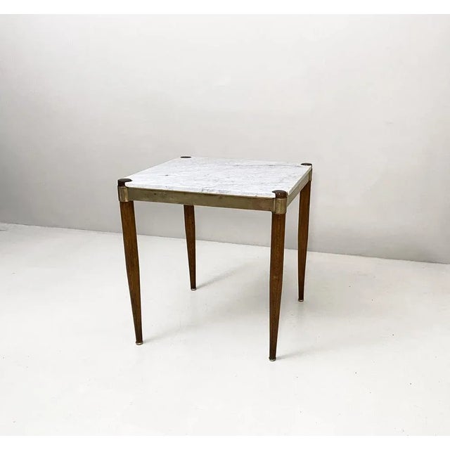 Mid-Century Modern Square Table, 1950s For Sale - Image 3 of 6