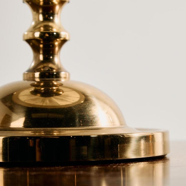 Brass Table Lamp, 1970s For Sale - Image 4 of 12