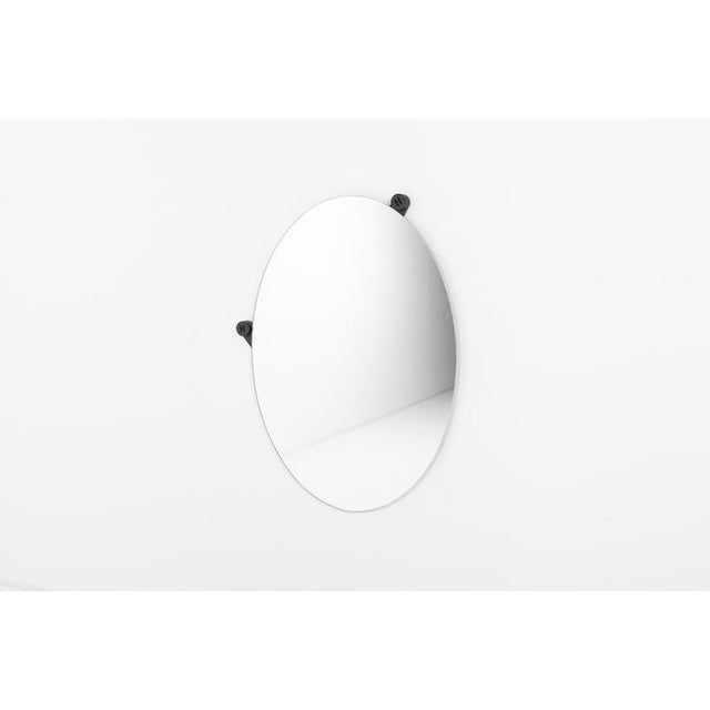 Italian Mirror by Nanda Vigo for Morphos, 1980s For Sale - Image 6 of 7