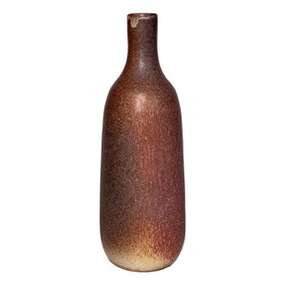 Studio Ceramic Art Bottle Vase from WGP Silberdistel, West Germany, 1960s For Sale