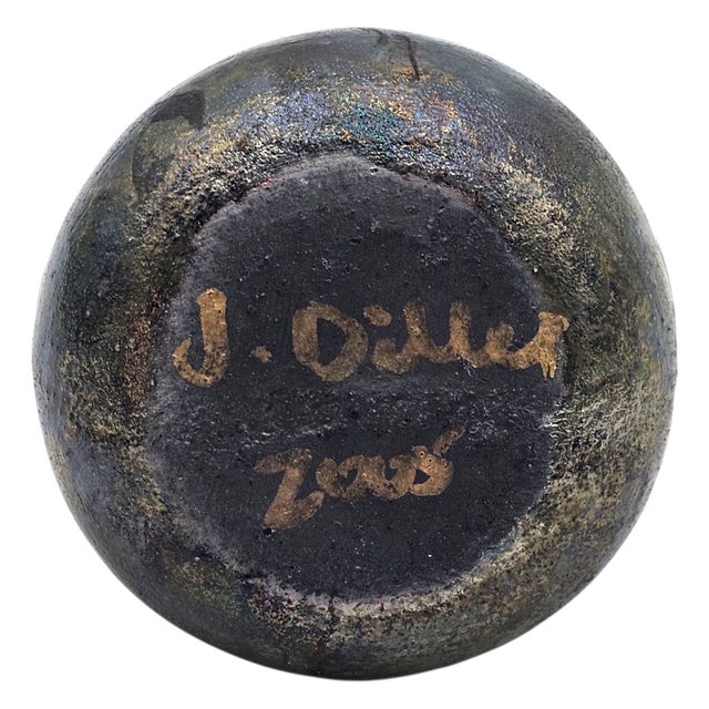 J. Diller Raku Pueblo-Style Wedding Jar – Earth & Fire Fired Pottery For Sale - Image 12 of 12