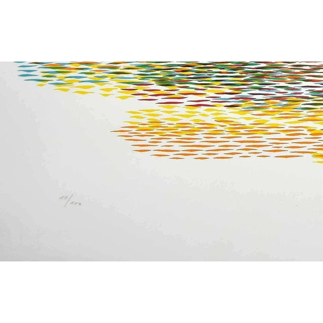 Kalithea - Original Lithograph by Piero Dorazio - 1977 1977 For Sale - Image 3 of 4