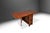 Mid-Century Modern Restored Mid-Century Modern Space Saver Minimalist Hide Away Dropleaf Table W/ 4 Hidden Folding Chairs, Romania, C. 1960's For Sale - Image 3 of 18