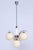 Bauhaus Chandelier in Chrome-Plated Steel and Opaline Glass, Czech, 1920s For Sale - Image 11 of 11