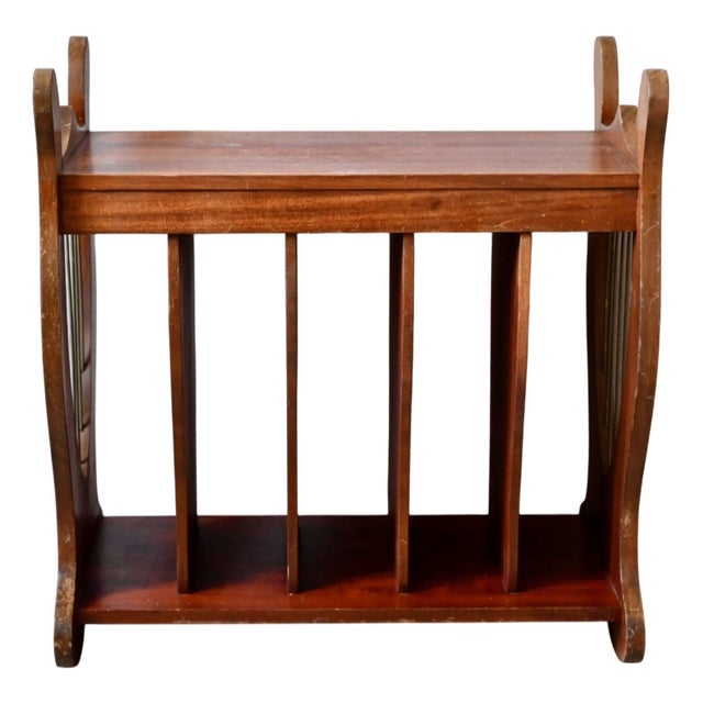 Vintage Music Stand with Lyre Legs, 1960s For Sale