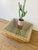 McGuire Vintage 1980s Woven Rattan / Reed Square Coffee Table McGuire Style For Sale - Image 4 of 11