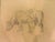 Heinrich Pforr, Cowherd, Brother August with Cow, 1920s, Pencil For Sale - Image 6 of 10