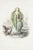 Lithograph on paper. Plate from the series "les fleurs animées". Single sheet with passepartout. Light flowering. "\.being...