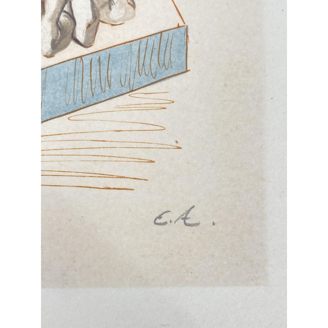 Salvador Dali, The Falsifiers from the Divine Comedy, 1960s, Woodcut For Sale - Image 3 of 12